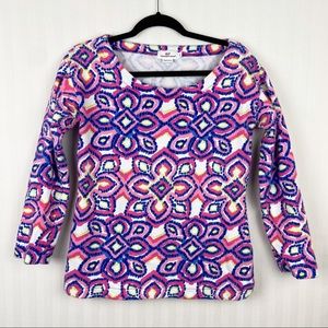 Vineyard Vines Sunburst Tie Dye Sweatshirt Top S